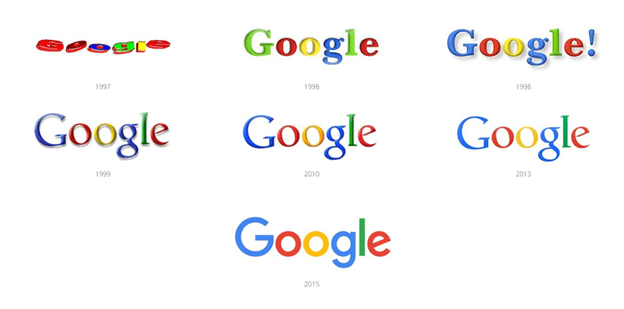 google logos